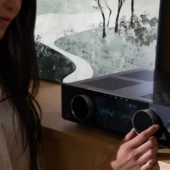 Onkyo Muse Y-40 streamingförstärkare, svart