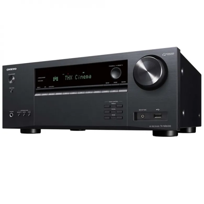 Onkyo TX-NR6100 hemmabioförstärkare, svart