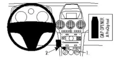 Opel Antara 07-15, Centrerad