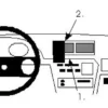 Opel Calibra 91-97, Centrerad