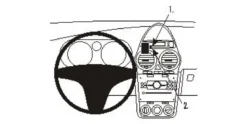 Opel Corsa 07-14, Centrerad