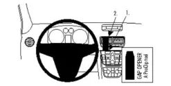 Opel Meriva 11-15, Centrerad