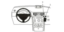 Opel Meriva 03-10, Vinklad