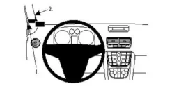 Opel Meriva 11-15, Vänster