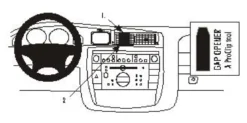 Opel Omega 00-05, Centrerad