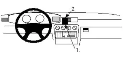 Opel Omega 94-99, Centrerad