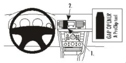 Opel Signum 03-08/Opel Vectra 02-10, Centrerad