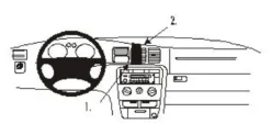 Opel Vectra 96-01, Centrerad