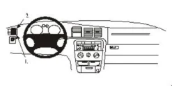 Opel Vectra 96-01, Vänster