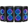 4-pack Arcsound HAZE (gen.2), partyhögtalare med trådlös mikrofon och Bluetooth