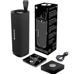 2-pack Arcsound NOVA Bluetooth-högtalare, svart