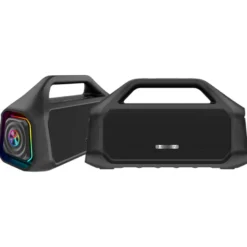2-pack Arcsound STEAM bärbar partyhögtalare, svart