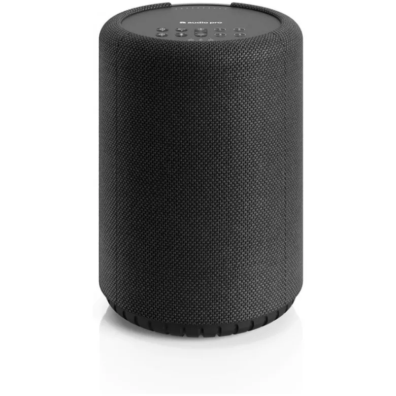 2-pack Audio Pro A10 MKII W, kompakt multiroom-högtalare med WiFi, svart
