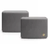 2-pack Audio Pro A15 W portabel Wifi-högtalare, mörkgrå
