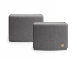 2-pack Audio Pro A15 W portabel Wifi-högtalare, mörkgrå