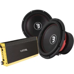 2-pack Bass Habit E300D1 med Recoil RL2300.1, 2x12