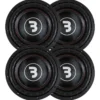 4-pack Bass Habit Elite 2 E2300D1, 12 tums baselement