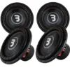 4-pack Bass Habit Elite 2 E2380D1, 15 tums baselement