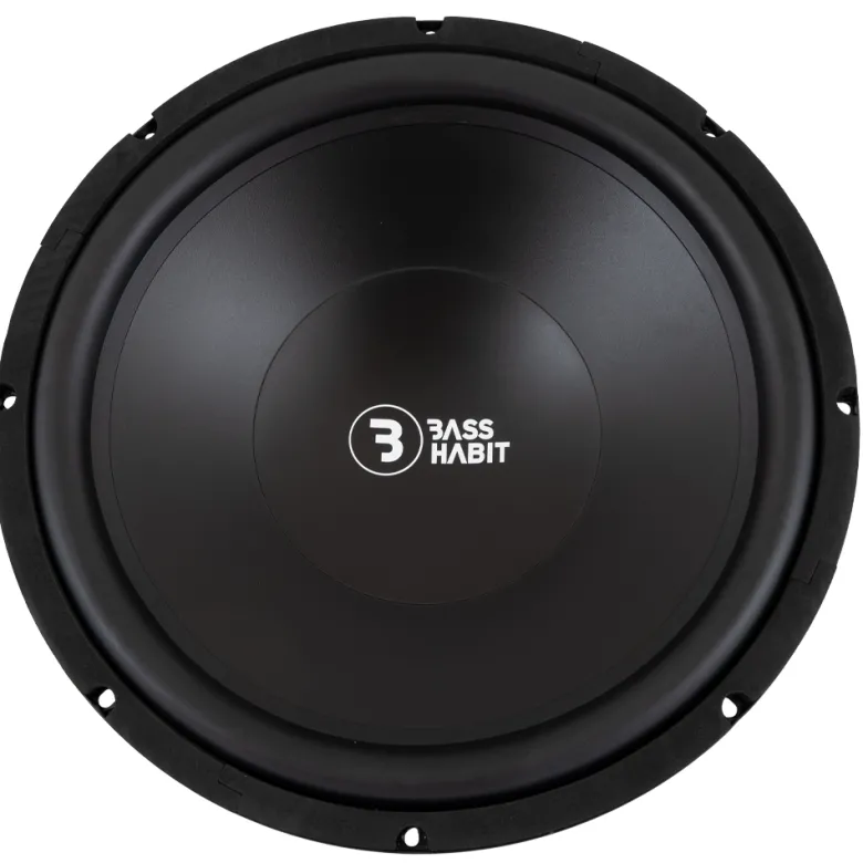 2-pack Bass Habit P380 i baslåda & SPL ELITE 1200.1DF, baspaket