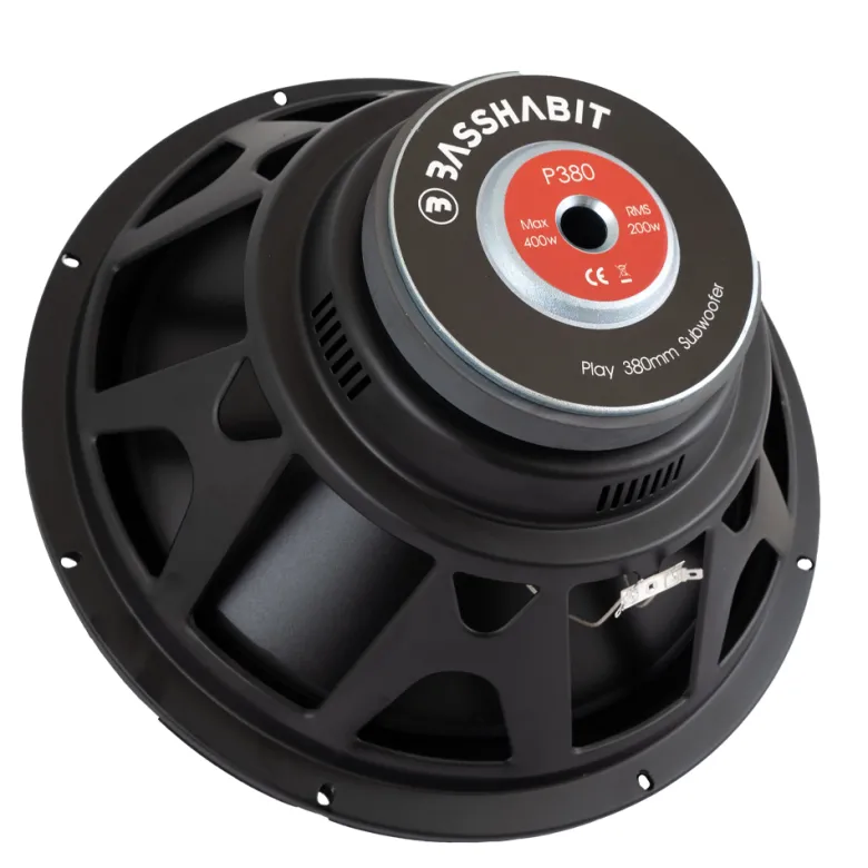 2-pack Bass Habit P380 i baslåda & SPL ELITE 1200.1DF, baspaket
