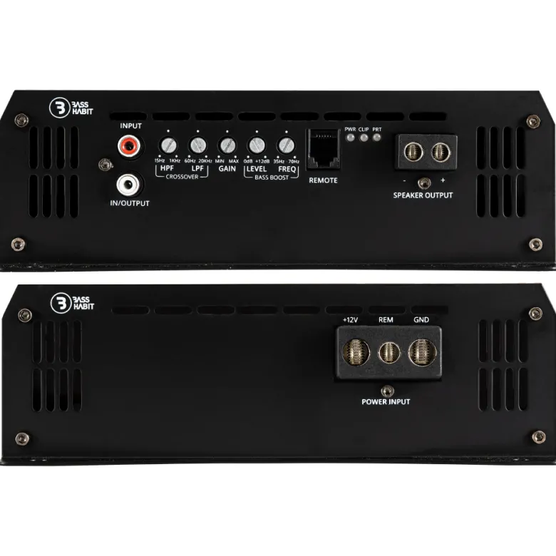 2-pack Bass Habit P380 i baslåda & SPL ELITE 1200.1DF, baspaket