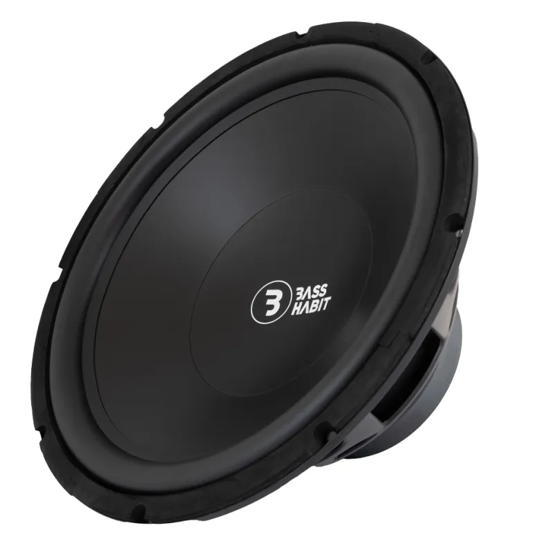 2-pack Bass Habit P380 i baslåda & SPL ELITE 1200.1DF, baspaket