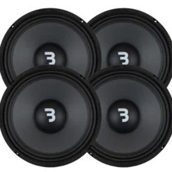 4-pack Bass Habit Play SP250M, 10" midbas