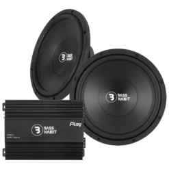 2-pack Bass Habit P300 & Play Power 600.1 (gen. 2), baspaket