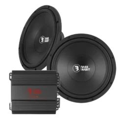 2-pack Bass Habit P300 & Rebel RA1200W, baspaket