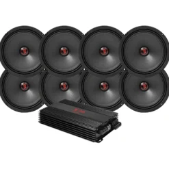 8-pack Bass Habit Rebel SR165M med RA800W, large