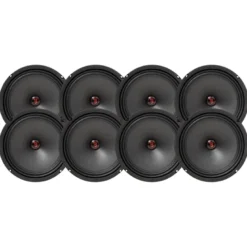 8-pack Bass Habit Rebel SR200M, 8 tums midbasar