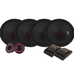 4-pack Bass Habit SE250M och SP25A SPL-paket, medium