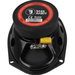 2-pack Bass Habit SPL Elite SE690CX, 6x9 tum koaxialhögtalare