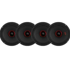 4-pack Bass Habit SPL Elite SE2200M, brutal 8