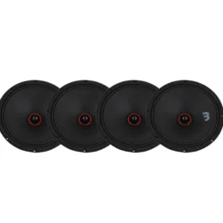 4-pack Bass Habit SPL Elite SE250M 10" midbas