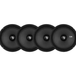 4-Pack Bass Habit SP165M 6.5tums midbas