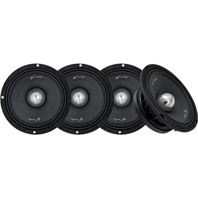 4-pack B2 Audio RAGE8PV3, 8 tum midbas