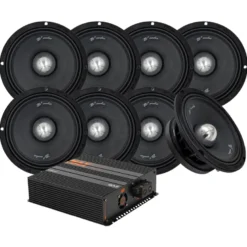 8-pack B2 RAGE8PV3 med MAX PA1-1500.2DZ1, SPL-paket