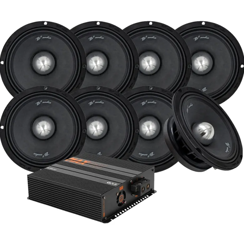 8-pack B2 RAGE8PV3 med MAX PA1-1500.2DZ1, SPL-paket