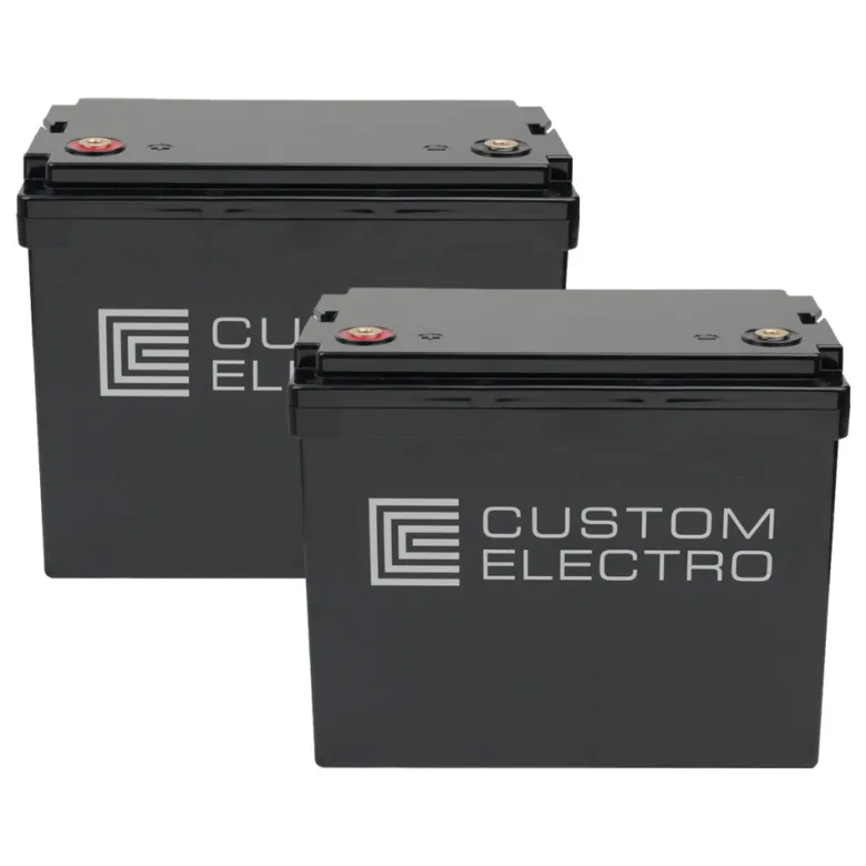 2-pack CustomElectro RSS 12-40, kraftfullt 40Ah Sodium-Ion batteri