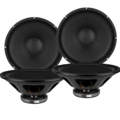 4-pack Dayton Audio PA460-8, 18tums bas/midbas