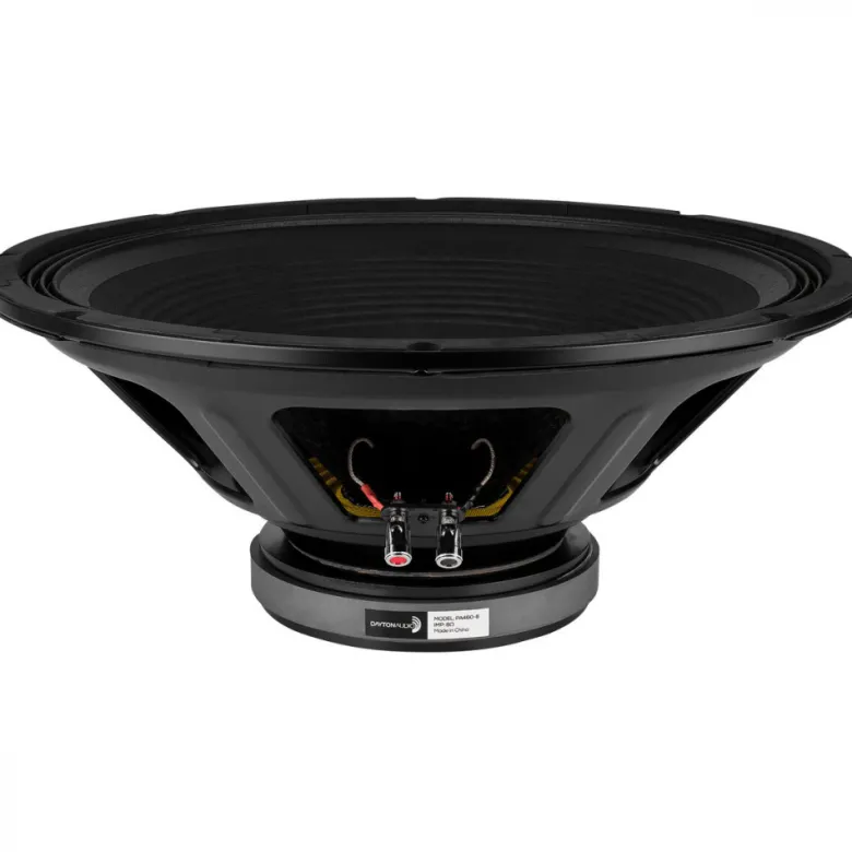 4-pack Dayton Audio PA460-8, 18tums bas/midbas