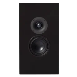 2-pack DLS Flatbox Midi on-wall högtalare, mattsvart