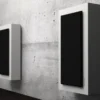 2-pack DLS Flatbox Midi vägghögtalare i vitt