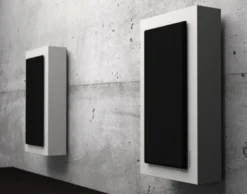 2-pack DLS Flatbox Midi vägghögtalare i vitt