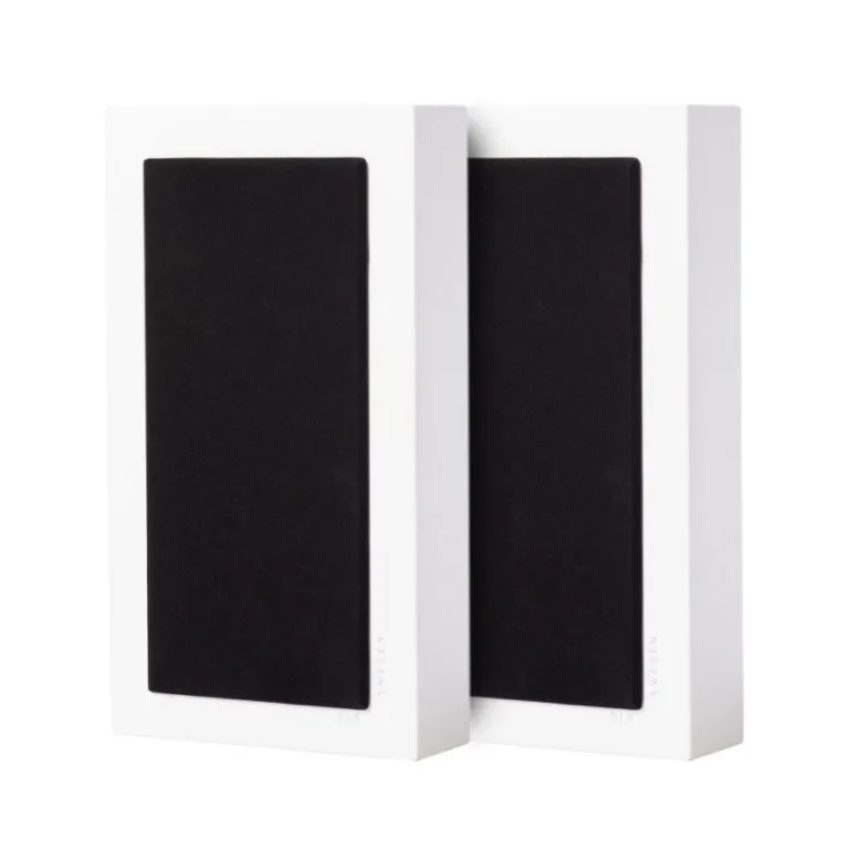 2-pack DLS Flatbox Midi vägghögtalare i vitt