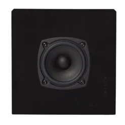 2-pack DLS Flatbox Slim Mini vägghögtalare, mattsvart