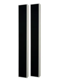 2-pack DLS Flatbox Slim XL on-wall högtalare, mattvitt