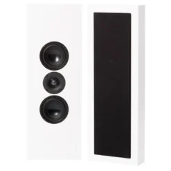 2-pack DLS Flatbox XL on-wall högtalare, mattvitt