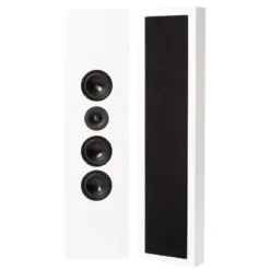 2-pack DLS Flatbox XXL on-wall högtalare, mattvitt